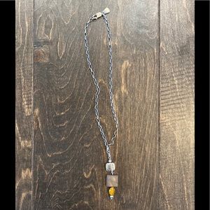 Silpada Tigers Eye Bead Necklace